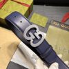 Replica Gucci Gold Buckle Belt Red And Green