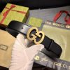 Replica Gucci Belt Supreme Black