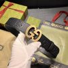 Replica Gucci Silver GG Belt