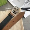 Replica Gucci Black GG Belt