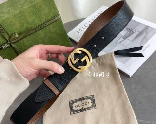 Replica Gucci White Belt