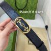 Replica Gucci Leather Belt With Web