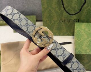 Replica Gucci Snake Belt Black