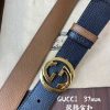 Replica Gucci Womens Black Belt