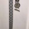 Replica Gucci Leather Belt With Double G Buckle