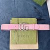 Replica Gucci Womens Silver Buckle Belt