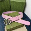 Replica Gucci Womens Silver Buckle Belt