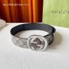 Replica Gucci Double G Leather Belt