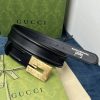 Replica Gucci Women Silver Belt