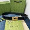 Replica Gucci Women Silver Belt