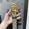 Replica Gucci Wide Leather Belt