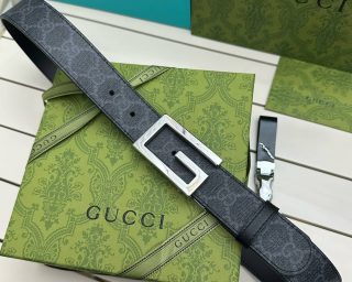 Replica Gucci Web Belt With G Buckle