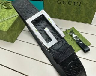 Replica Gucci Womens Silver Belt