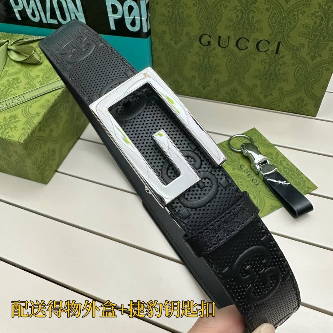 Replica Gucci Womens Silver Belt