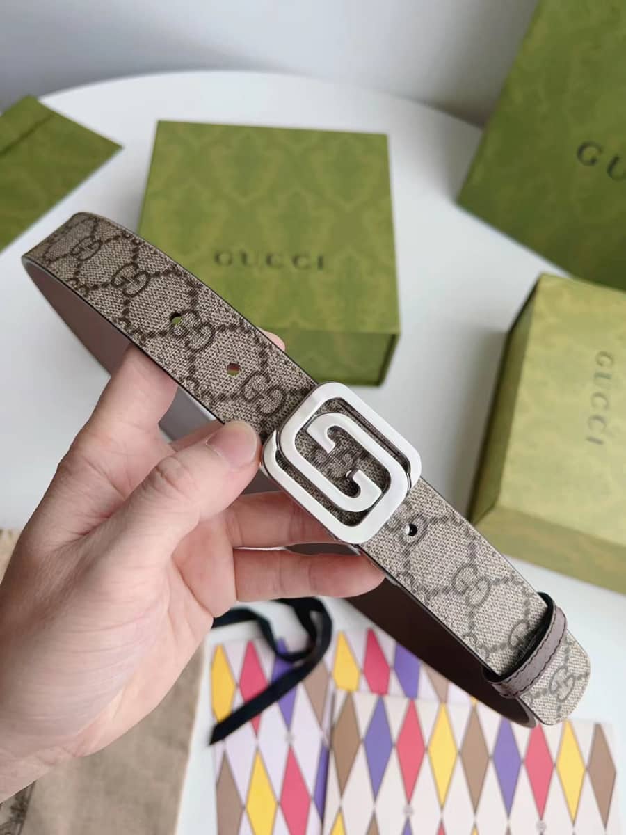 Replica Gucci Double G Snake Belt