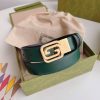 Replica Gucci Gold Buckle Belt Red And Green