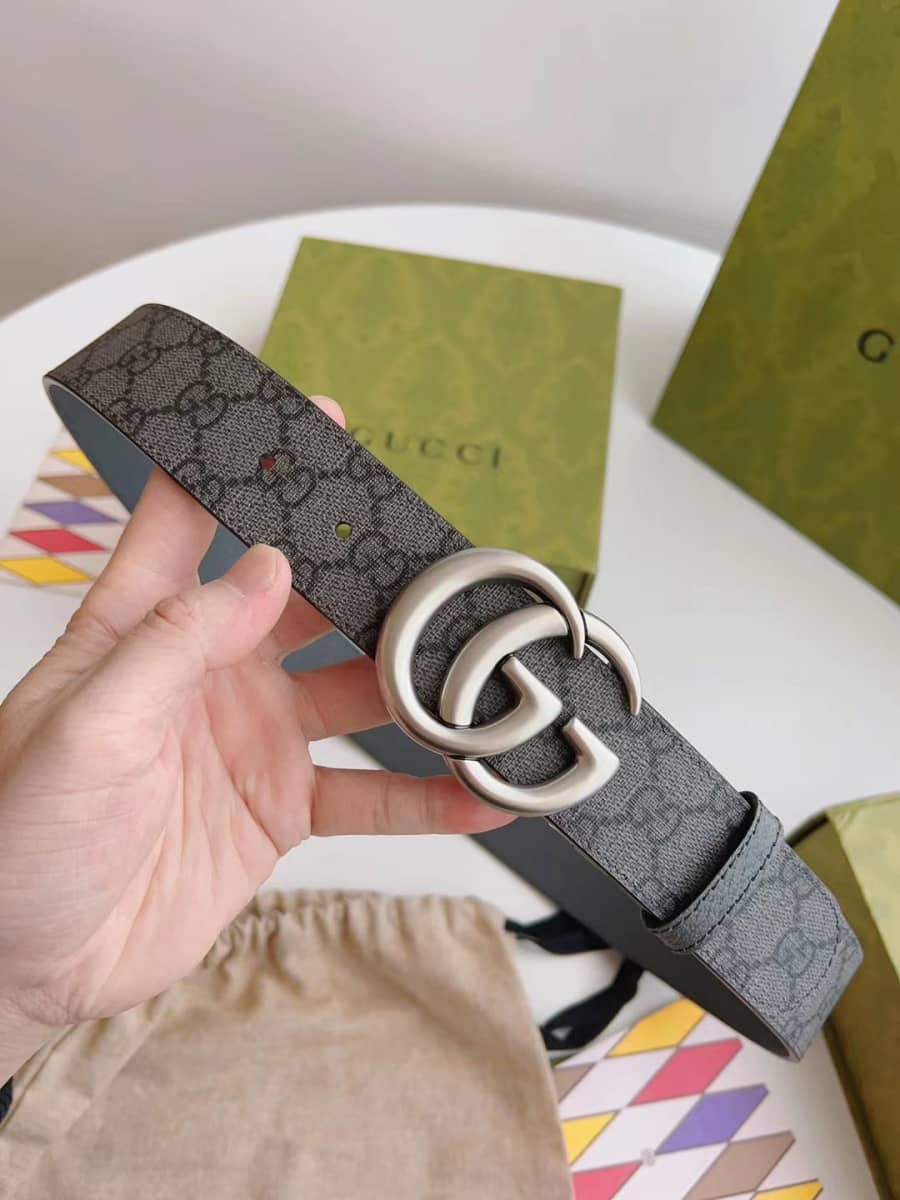 Replica Gucci Belt Supreme Black