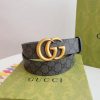 Replica Gucci Silver GG Belt