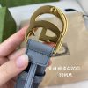 Replica Gucci Black GG Belt