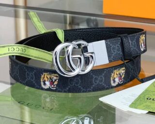 7 Star Gucci GG Marmont Leather Belt