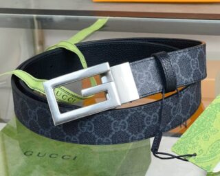 Fake Gucci GG Supreme Logo Belt