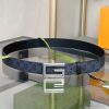 Fake Gucci GG Supreme Logo Belt