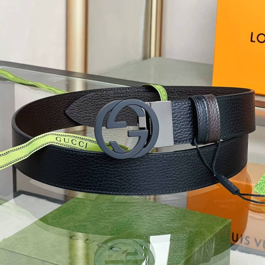 Replica Gucci Thin Belt With Double G Buckle