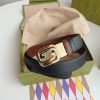 Replica Gucci Snake Belt Brown