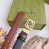 Replica Gucci Snake Belt Brown