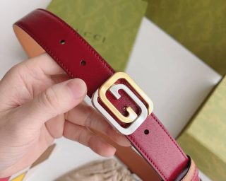 Replica Gucci Leather Belt