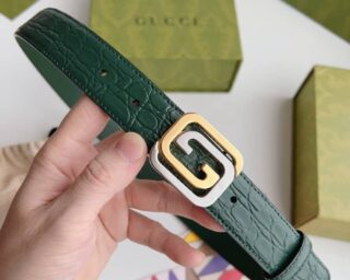 Replica Gucci Logo Belt