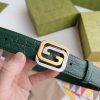 Replica Gucci Logo Belt