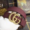 Replica Gucci Womens Black Belt