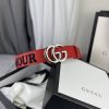 7 Star Gucci L'aveugle Par Amour Leather Belt