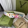 Wholesale Gucci Ken Scott Print AAA+ Belt