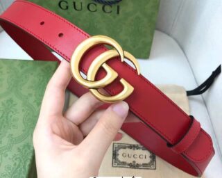 Replica Gucci Womens Silver Buckle Belt