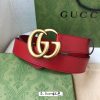 Replica Gucci Womens Silver Buckle Belt