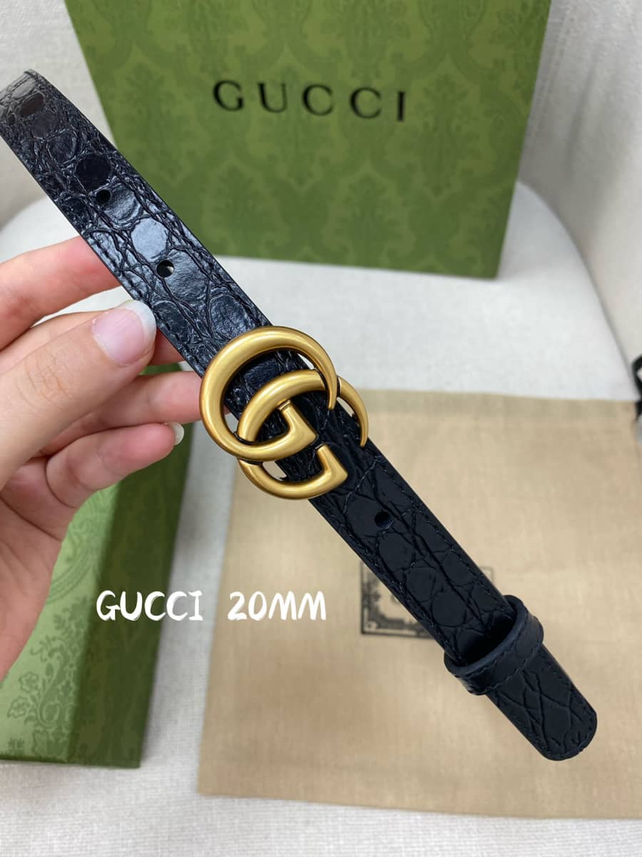 Replica Gucci Belt Green And Red Black Buckle