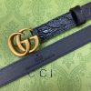 Replica Gucci Belt Green And Red Black Buckle