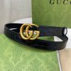 Replica Gucci Belt Green And Red Black Buckle