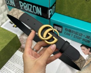 Replica Gucci GG Leather Belt