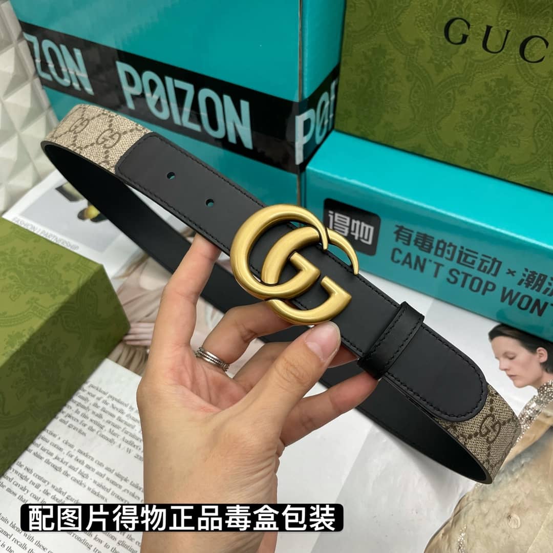 Replica Gucci GG Leather Belt