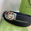 Replica Gucci Pearl Buckle Belt