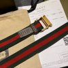 Replica Gucci Belt With Silver Buckle