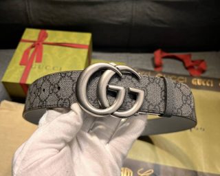 Knockoff Gucci GG Marmont Logo Belt