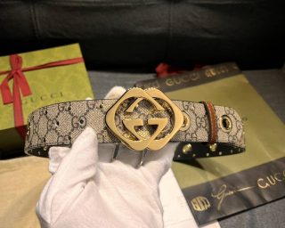 Replica Gucci Belt With Crystals