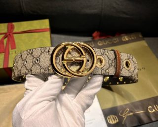 Replica Gucci Double G Wide Belt