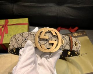 Replica Gucci Marmont Belt Black