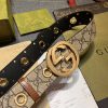 Replica Gucci Marmont Belt Black