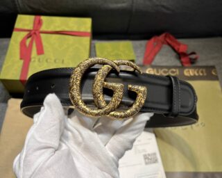 Replica Gucci Wide Leather Belt